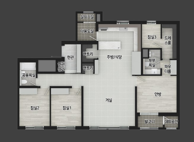100A 평면도